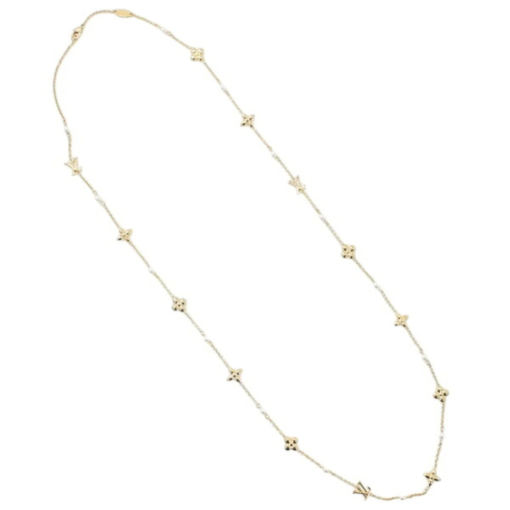 LOUIS VUITTON Gold Necklace